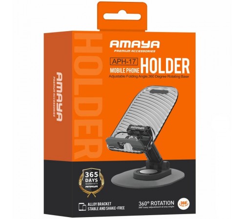 Підставка для телефону Amaya APH-17 Black