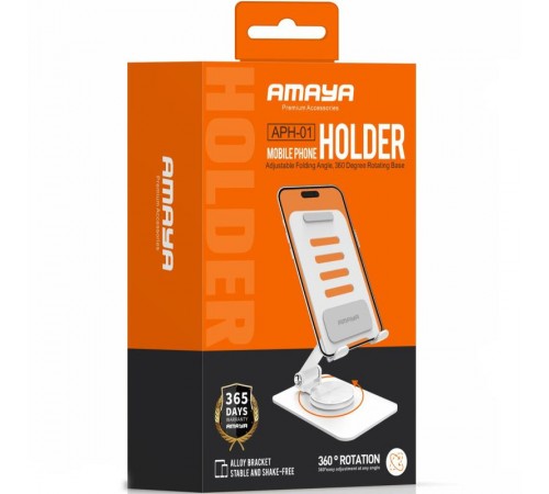 Підставка для телефону Amaya APH-01 White