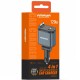 АЗП Amaya ACC-CL11 PD57.5W+QC3.0 (1USB-A/1C) with retractable cable Type-C + Lightning Gray