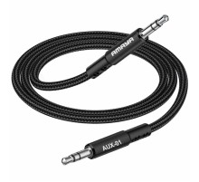 Аудіо кабель Aux Amaya AUX-01 (1m) Black