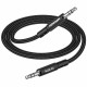 Аудіо кабель Aux Amaya AUX-01 (1m) Black