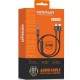 Аудіо кабель Aux Amaya AUX-04 (Type-C/Lightning to AUX 3.5mm) (1.2m) Black