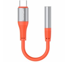 Перехідник Amaya AUX-07 Type-C to 3.5mm Orange