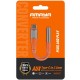 Перехідник Amaya AUX-07 Type-C to 3.5mm Orange