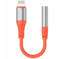 Перехідник Amaya AUX-08 Lightning to 3.5mm Orange