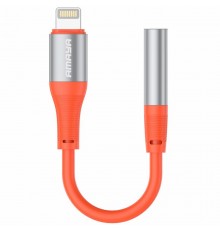 Перехідник Amaya AUX-08 Lightning to 3.5mm Orange