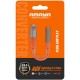 Перехідник Amaya AUX-08 Lightning to 3.5mm Orange