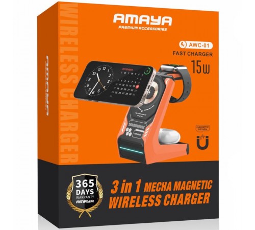 БЗП Amaya AWC-01 3-in-1 15W Orange