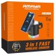 БЗП Amaya AWC-02 3-in-1 15W Black
