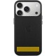 Чохол шкіряний Leather Case (AA) with MagSafe and Animation для Apple iPhone 17 (6.3") Black