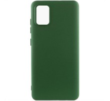 Чохол Silicone Cover Ummi Lakshmi (AA) для Samsung Galaxy A71 Зелений / Dark green