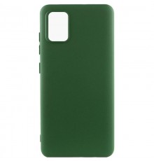 Чохол Silicone Cover Ummi Lakshmi (AA) для Samsung Galaxy A71 Зелений / Dark green