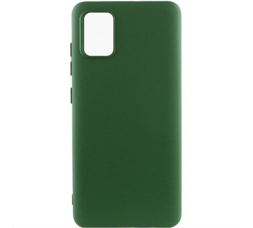 Чохол Silicone Cover Ummi Lakshmi (AA) для Samsung Galaxy A71 Зелений / Dark green