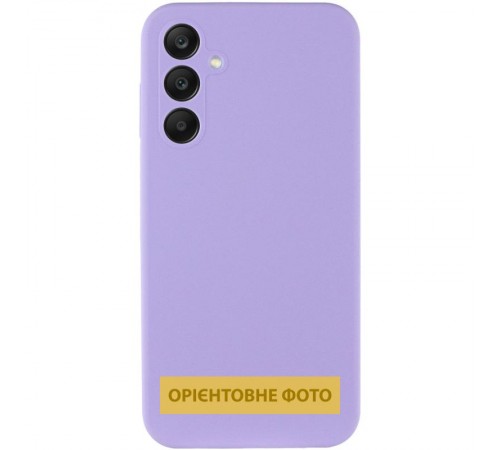 Чохол Silicone Cover Lakshmi Full Camera (AAA) для Samsung Galaxy A10s Бузковий / Dasheen