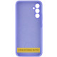 Чохол Silicone Cover Lakshmi Full Camera (AAA) для Samsung Galaxy A12 Бузковий / Dasheen