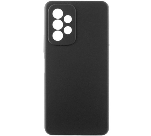 Чохол Silicone Cover Lakshmi Full Camera (AAA) для Samsung Galaxy A23 4G Чорний / Black