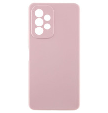 Чохол Silicone Cover Lakshmi Full Camera (AAA) для Samsung Galaxy A23 4G Рожевий / Pink Sand
