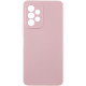 Чохол Silicone Cover Lakshmi Full Camera (AAA) для Samsung Galaxy A23 4G Рожевий / Pink Sand
