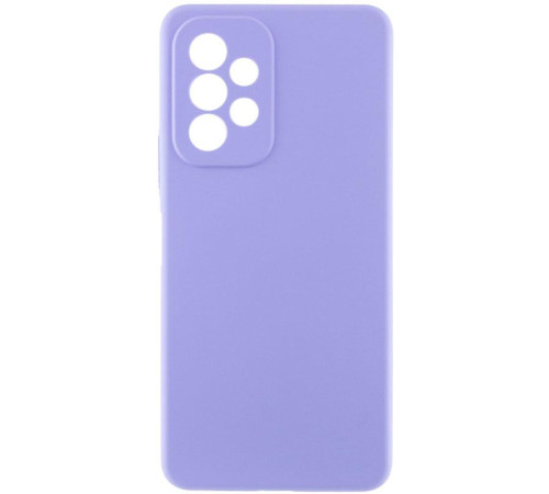 Чохол Silicone Cover Lakshmi Full Camera (AAA) для Samsung Galaxy A23 4G Бузковий / Dasheen