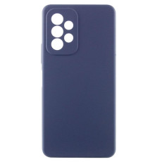 Чохол Silicone Cover Lakshmi Full Camera (AAA) для Samsung Galaxy A23 4G Темно-синій / Midnight blue