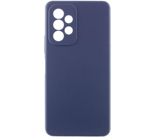Чохол Silicone Cover Lakshmi Full Camera (AAA) для Samsung Galaxy A23 4G Темно-синій / Midnight blue