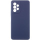 Чохол Silicone Cover Lakshmi Full Camera (AAA) для Samsung Galaxy A23 4G Темно-синій / Midnight blue
