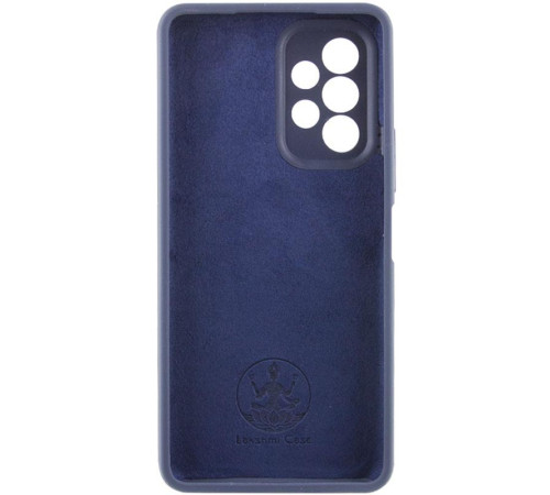 Чохол Silicone Cover Lakshmi Full Camera (AAA) для Samsung Galaxy A23 4G Темно-синій / Midnight blue