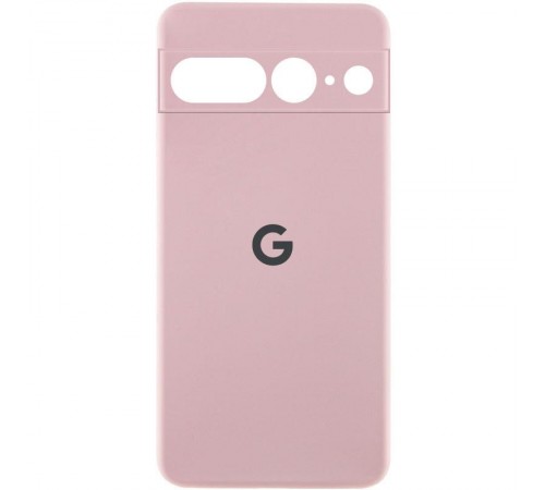 Чохол Silicone Cover Lakshmi Full Camera (AAA) with Logo для Google Pixel 9a Рожевий / Pink Sand