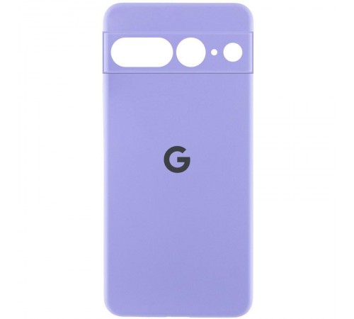 Чохол Silicone Cover Lakshmi Full Camera (AAA) with Logo для Google Pixel 9a Бузковий / Dasheen