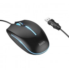 Дротова миша Hoco GM37 Wonderful Gaming Luminous Black