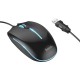Дротова миша Hoco GM37 Wonderful Gaming Luminous Black