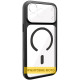 Чохол TPU GETMAN Moon Clear with MagSafe для Apple iPhone 13 Pro (6.1") Black