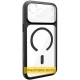 Чохол TPU GETMAN Moon Clear with MagSafe для Apple iPhone 14 Pro Max (6.7") Black