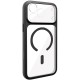 Чохол TPU GETMAN Moon Clear with MagSafe для Apple iPhone 17 Pro Max (6.9") Black