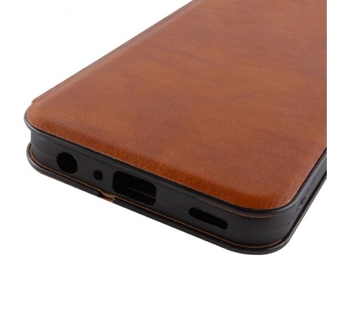 Шкіряний чохол-книжка Belora для Xiaomi Redmi Note 15 4G/5G (EU) Brown