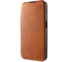 Шкіряний чохол-книжка Belora для Xiaomi Redmi Note 15 Pro 4G Brown