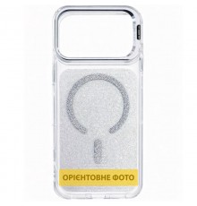 Чохол TPU+PC Jewel Sparkle with MagSafe для Apple iPhone 16 (6.1") Diamond White