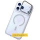 Чохол TPU+PC Jewel Sparkle with MagSafe для Apple iPhone 16 Pro (6.3") Diamond White