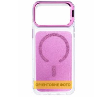 Чохол TPU+PC Jewel Sparkle with MagSafe для Apple iPhone 17 (6.3") Pink Ruby