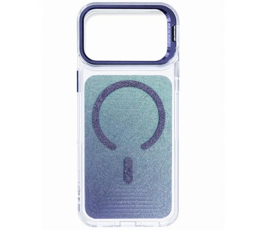 Чохол TPU+PC Jewel Sparkle with MagSafe для Apple iPhone 17 Pro (6.3") Royal Blue