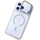 Чохол TPU+PC Jewel Sparkle with MagSafe для Apple iPhone 17 Pro Max (6.9") Diamond White