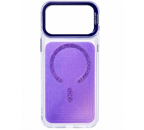 Чохол TPU+PC Jewel Sparkle with MagSafe для Apple iPhone 17 Pro Max (6.9") Lavender Glitter