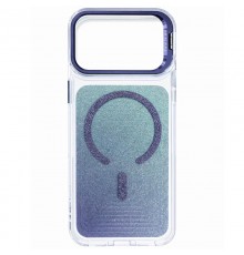 Чохол TPU+PC Jewel Sparkle with MagSafe для Apple iPhone 17 Pro Max (6.9") Royal Blue