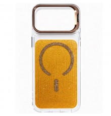 Чохол TPU+PC Jewel Sparkle with MagSafe для Apple iPhone 17 Pro Max (6.9") Sunny Gold