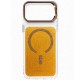 Чохол TPU+PC Jewel Sparkle with MagSafe для Apple iPhone 17 Pro Max (6.9") Sunny Gold