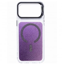 Чохол TPU+PC Jewel Sparkle with MagSafe для Apple iPhone 17 Pro Max (6.9") Violet Shimmer