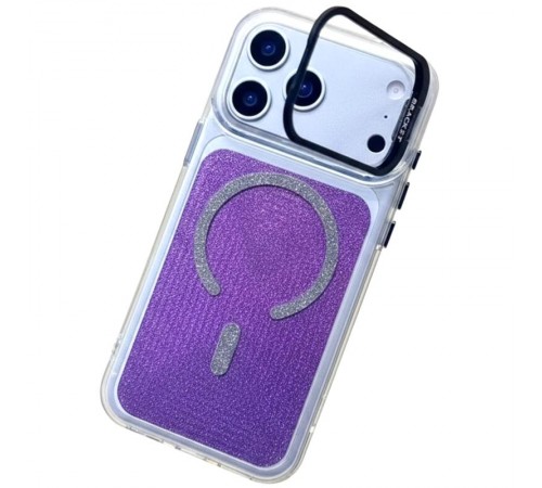 Чохол TPU+PC Jewel Sparkle with MagSafe для Apple iPhone 17 Pro Max (6.9") Violet Shimmer