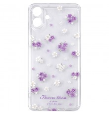 Чохол TPU Clear Joy для Motorola Moto G06 Flowers Bloom