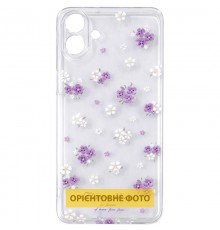 Чохол TPU Clear Joy для Samsung Galaxy A37 5G Flowers Bloom