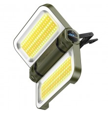 Кемпінговий ліхтар Hoco DL22 solar-powered (5000 mAh) Green